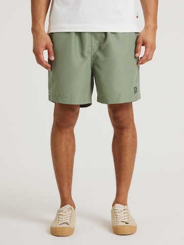 CHASIN' Swimming shorts in Green: front