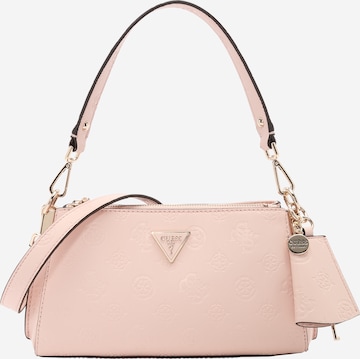 Sac bandoulière 'JENA' GUESS en rose : devant