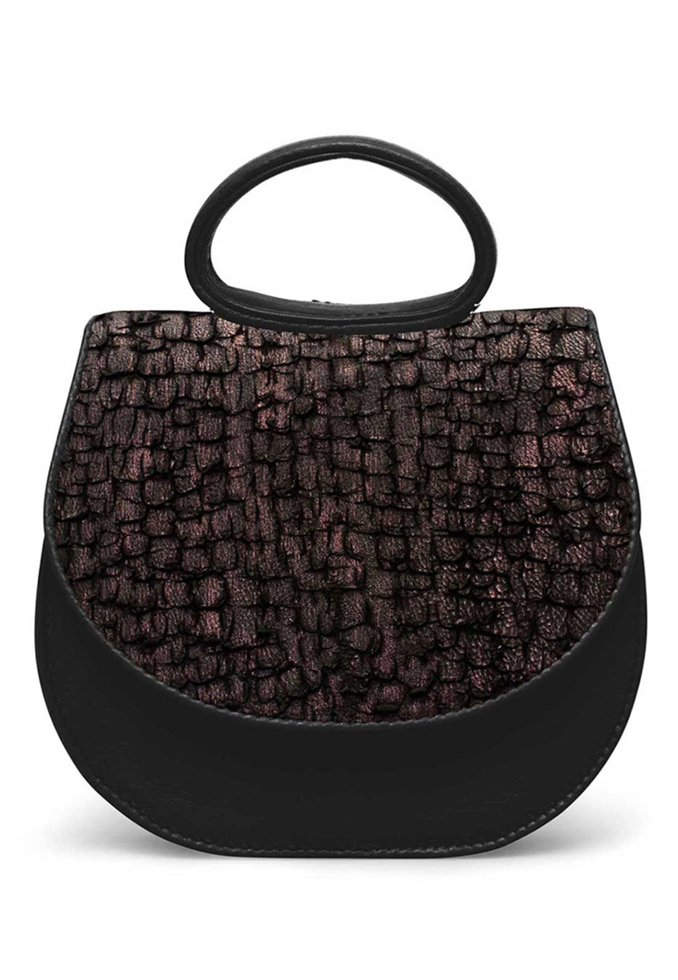 Gretchen Handtasche 'Ebony' in Schwarz: Vorderseite