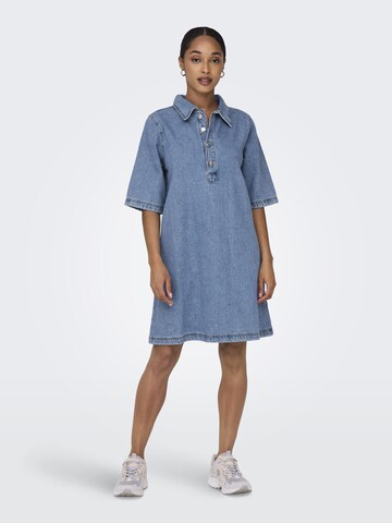 ONLY Blousejurk in Blauw