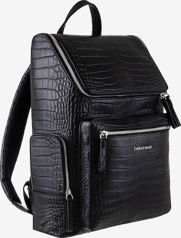 Carlo Dali Rucksack 'KARSON' in Schwarz