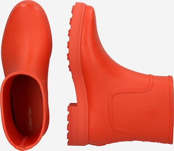 Calvin Klein - Botas de lluvia en naranja