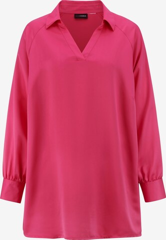 MIAMODA Tunic in Pink: front