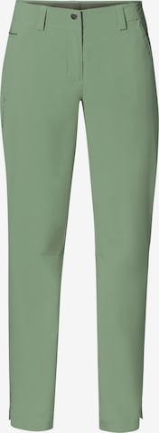 VAUDE Outdoor Pants 'Skomer II' in Green: front