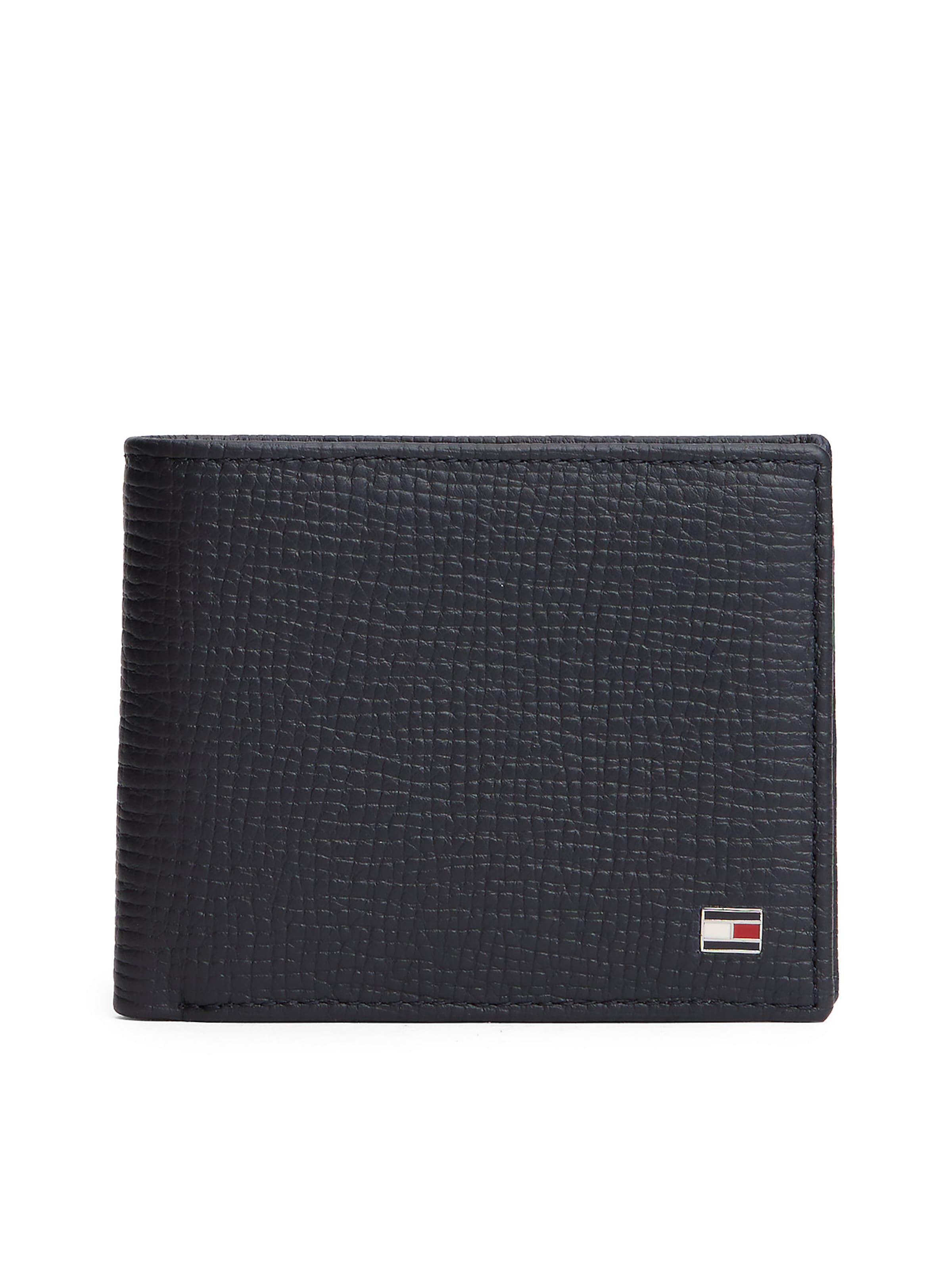 TOMMY HILFIGER Portemonnee 'Bifold' in Blauw: voorkant