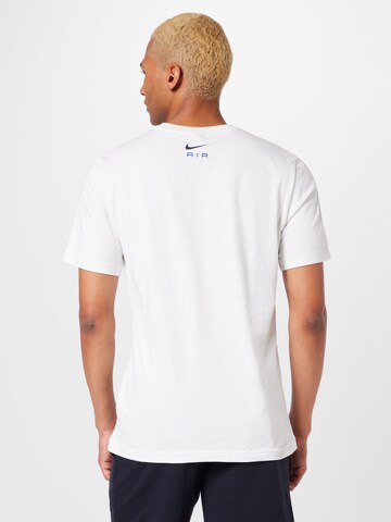 T-Shirt 'Air' Nike Sportswear en blanc