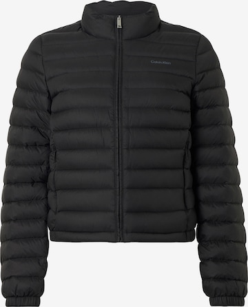 Calvin Klein Between-Season Jacket in Black: front