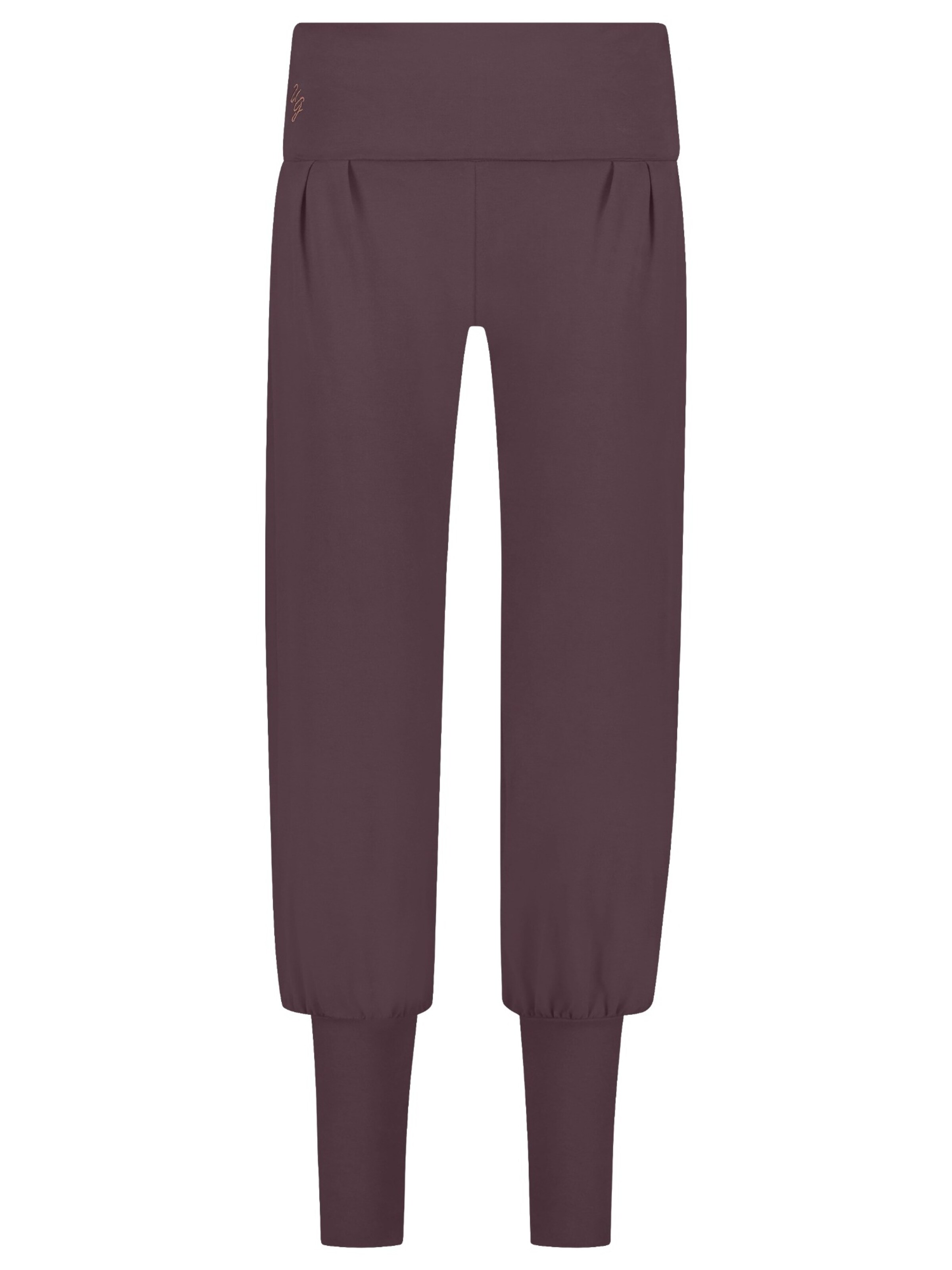 Urban Goddess Yoga & Activewear Loosefit Haremshose 'Devi Yoga und Pilates Harem'‌‌‌‌‌‌‌‌‌‌ in Lila: Vorderseite