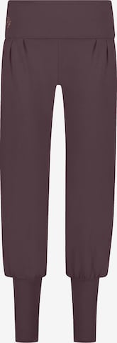 Urban Goddess Yoga & Activewear Loose fit Harem Pants 'Devi Yoga und Pilates Harem' in Purple: front