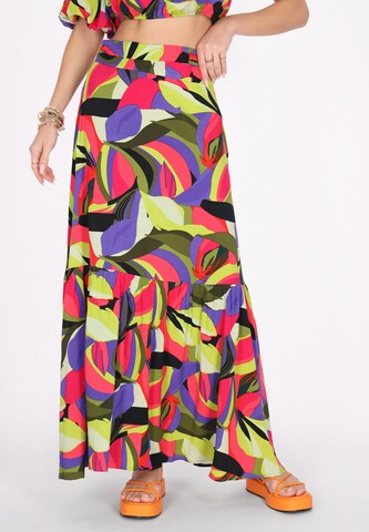 purpurinė IZIA Sijonas 'Fashion Look': priekis
