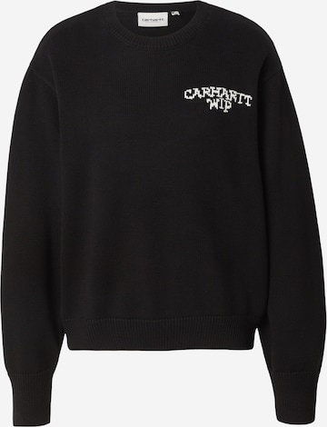 Carhartt WIP Neulepaita 'Hugging Cats' värissä musta: etupuoli