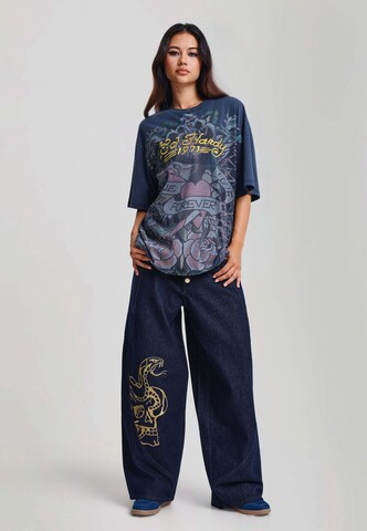Ed Hardy Футболка в Синий: спереди