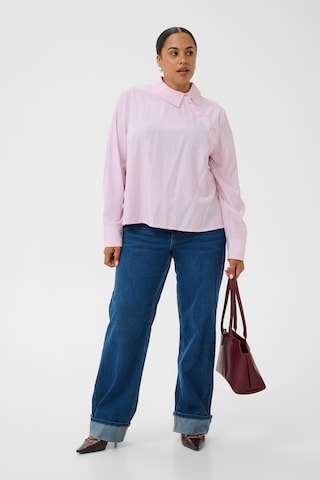 KAFFE CURVE - Blusa em rosa