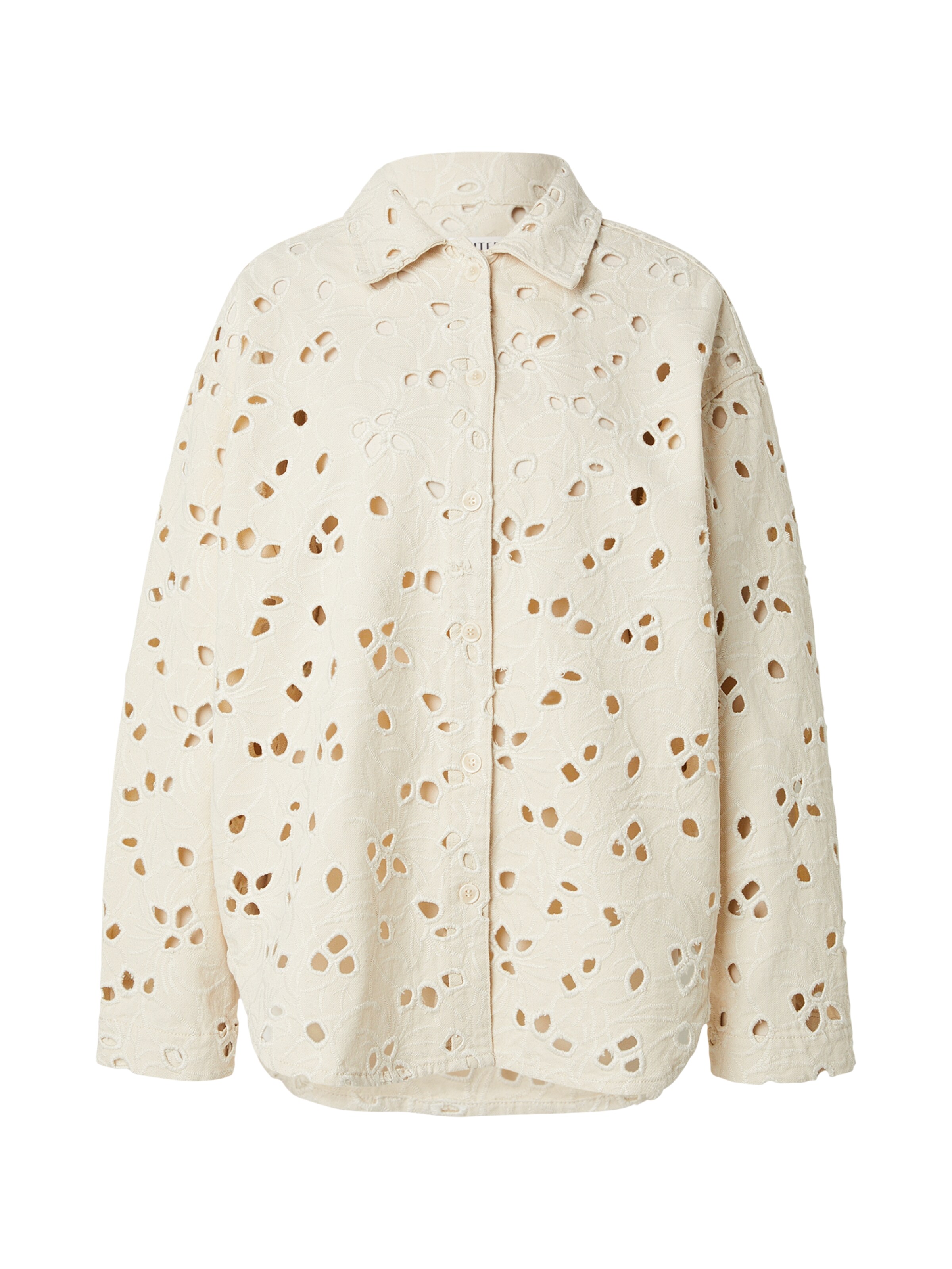 Camicia da donna 'Anisha' di EDITED in beige: frontale