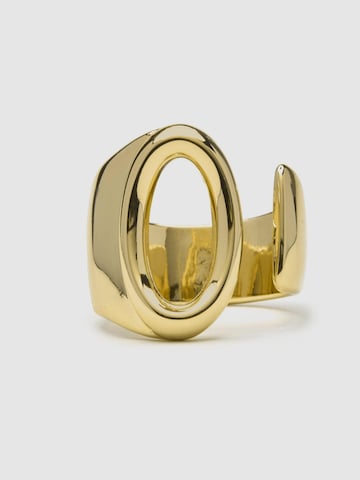 Luxenter Ring 'Alphabet O'‌‌‌‌‌ in Gold: Vorderseite