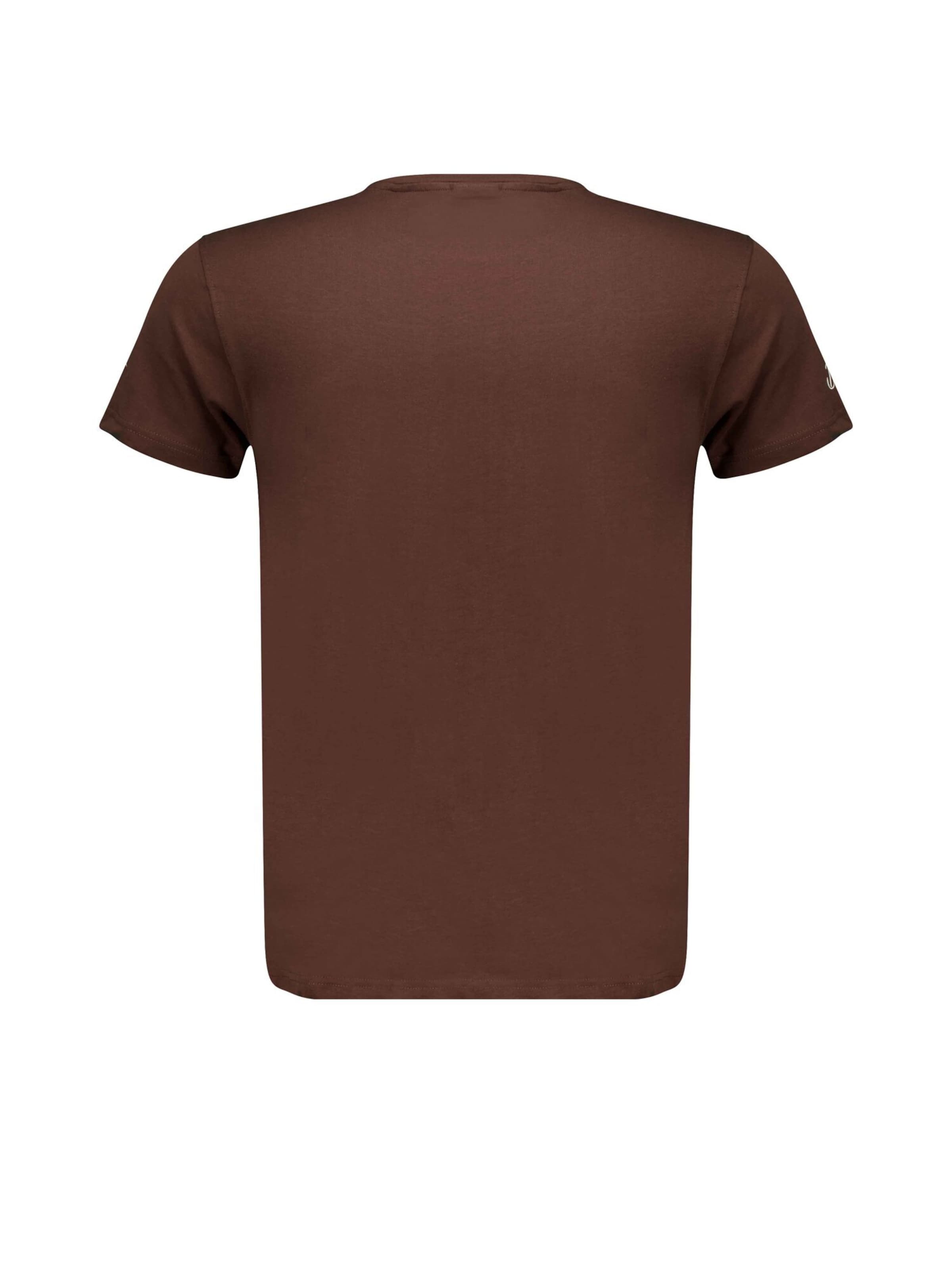 T-Shirt 'VEGAS' Deeluxe en marron