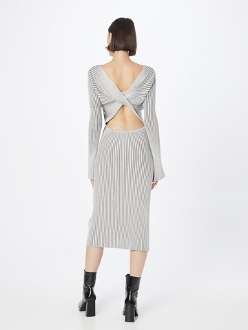 Gina Tricot Knit dress 'Ebba' in Grey