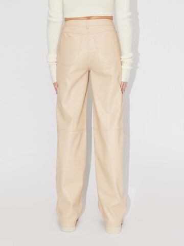 LeGer by Lena Gercke Bootcut Broek 'Raven' in Beige