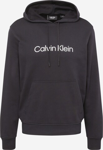 Sweat de sport Calvin Klein Sport en noir : devant