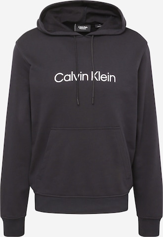 Sweat de sport Calvin Klein Sport en noir : devant