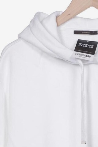 Windsor Sweatshirt & Zip-Up Hoodie in M in White