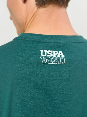 Coupe regular Chemise ' UMDag ' U.S. POLO ASSN. en vert