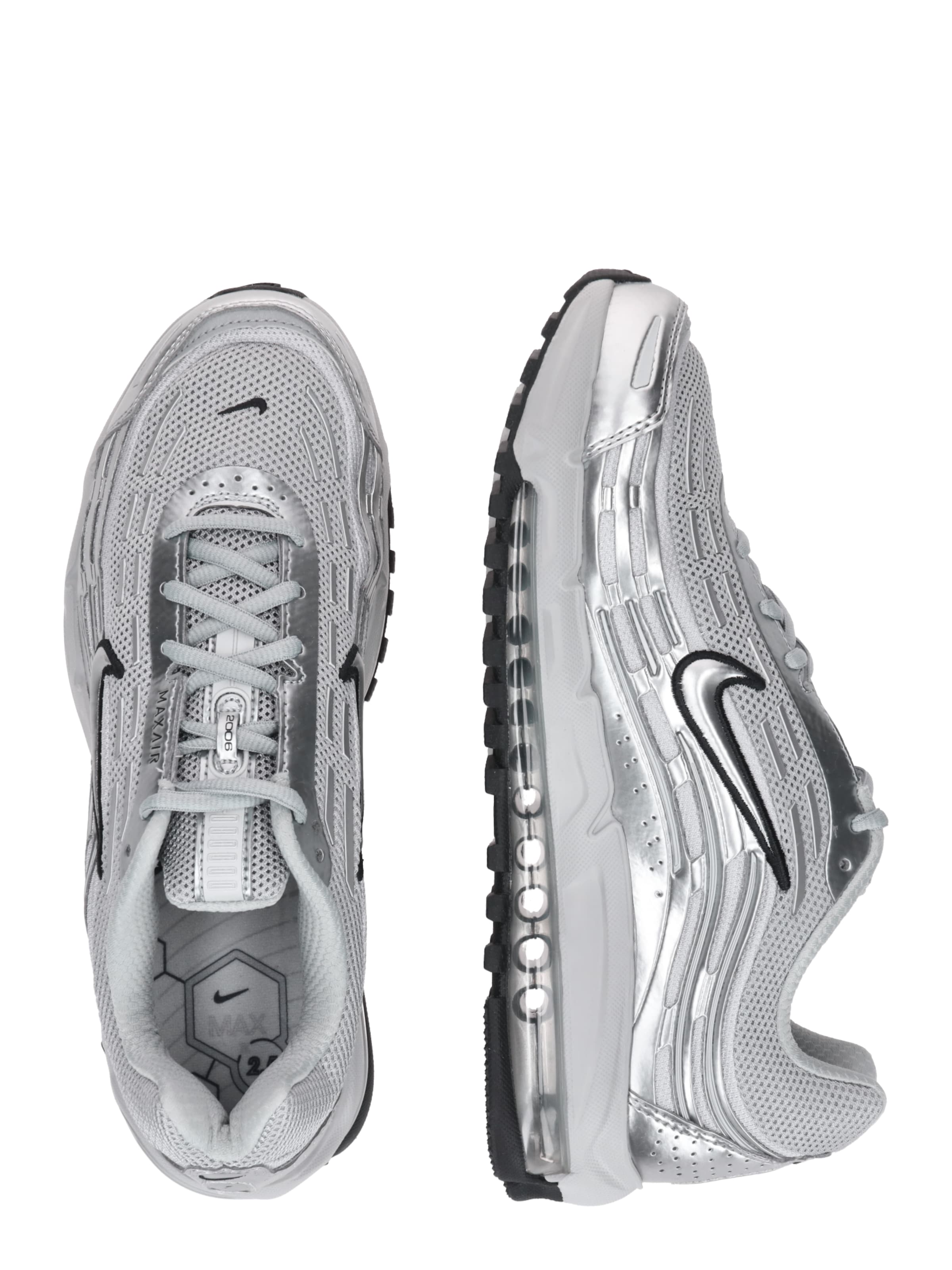 Nike Sportswear Σνίκερ χαμηλό 'AIR MAX' σε ασημί