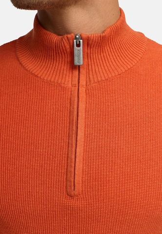 INDICODE JEANS Sweater ' Bull ' in Orange