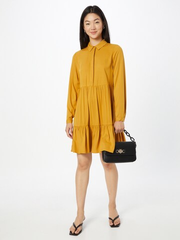 VILA Shirt dress 'MOROSE' in Yellow