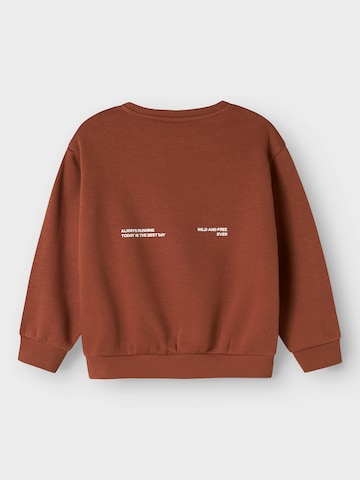Sweat 'NMMOKIAN' NAME IT en marron