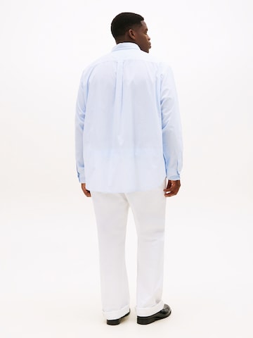 Tommy Hilfiger Big & Tall Regular fit Overhemd in Blauw