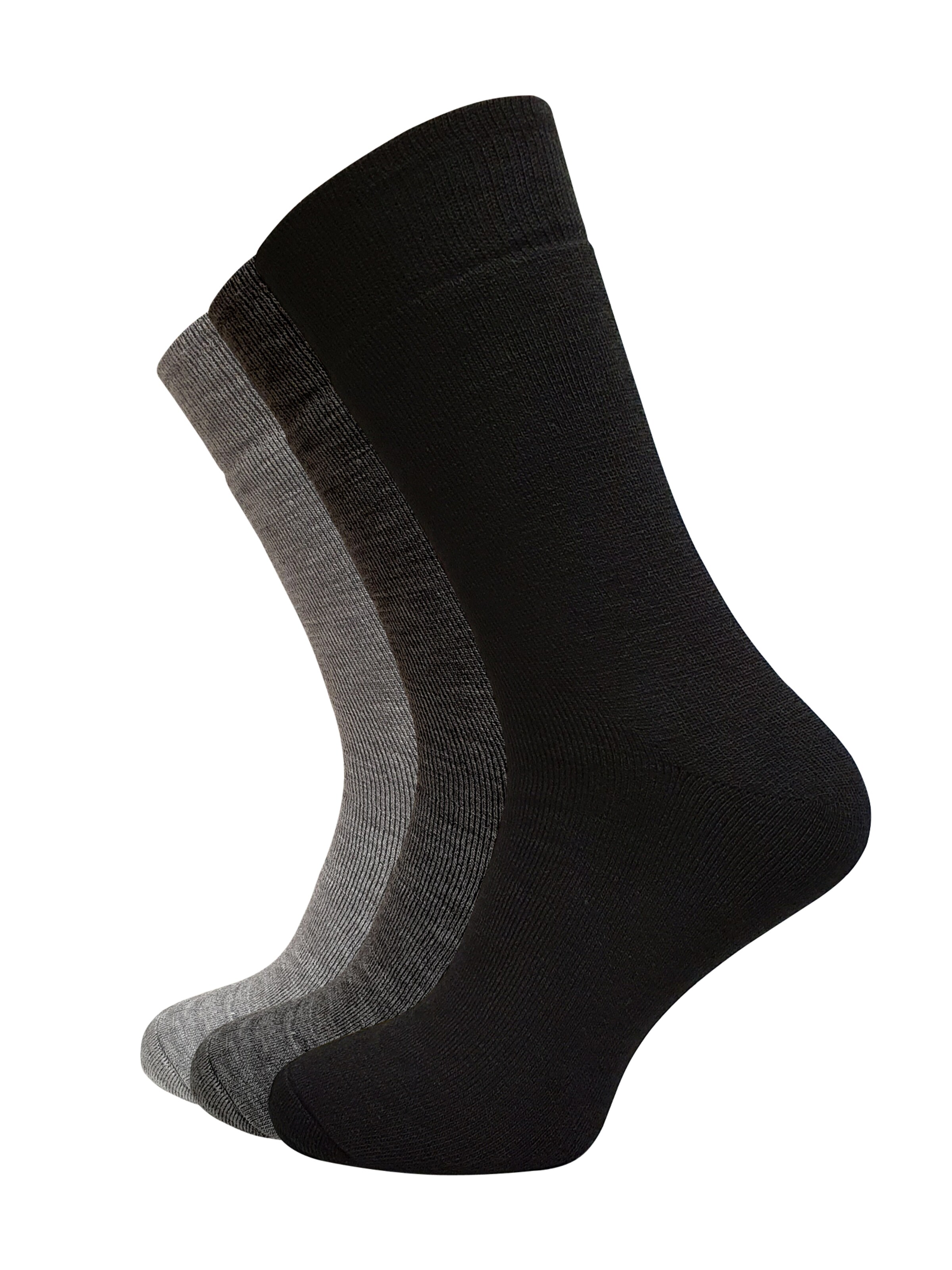 Calzino di Cotton Prime in grigio: frontale