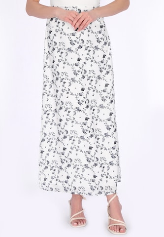 Jupe Usha en blanc : devant