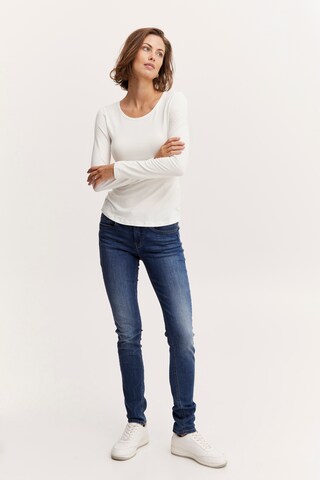 Fransa - Camisa 'Kasic' em branco