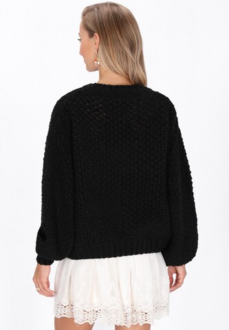IZIA Υπερμέγεθες πουλόβερ σε μαύρο