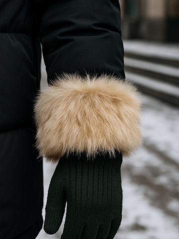 COLLEZIONE ALESSANDRO Handstulpen 'Handwärmer'‌‌‌‌‌‌‌‌ in Beige