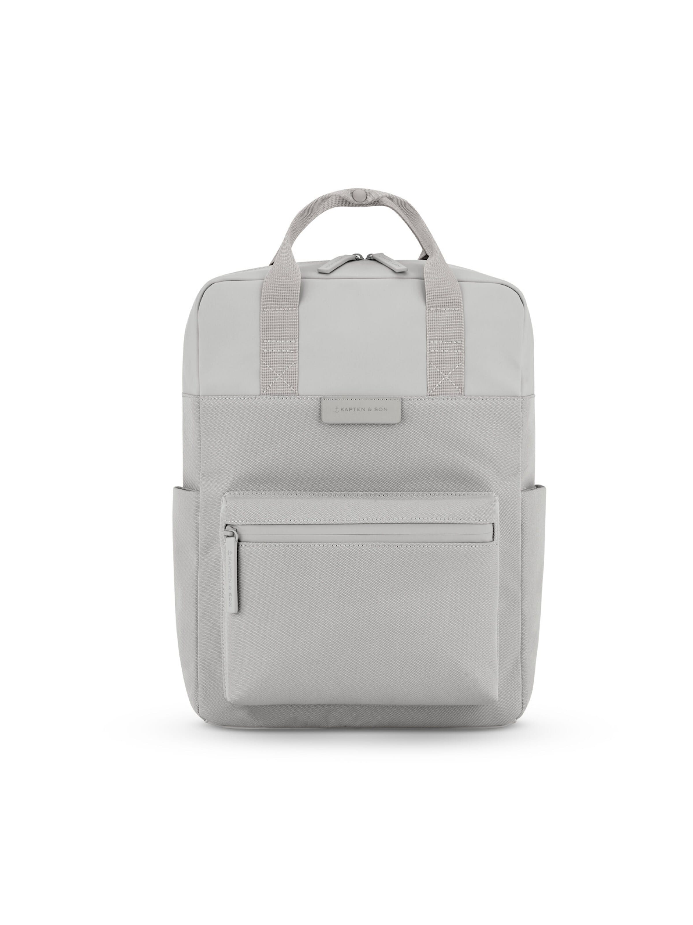 Kapten & Son Backpack 'Bergen Pro' in Grey: front