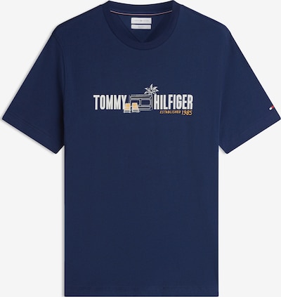 TOMMY HILFIGER Paita värissä laivastonsininen / kullankeltainen / valkoinen, Tuotenäkymä