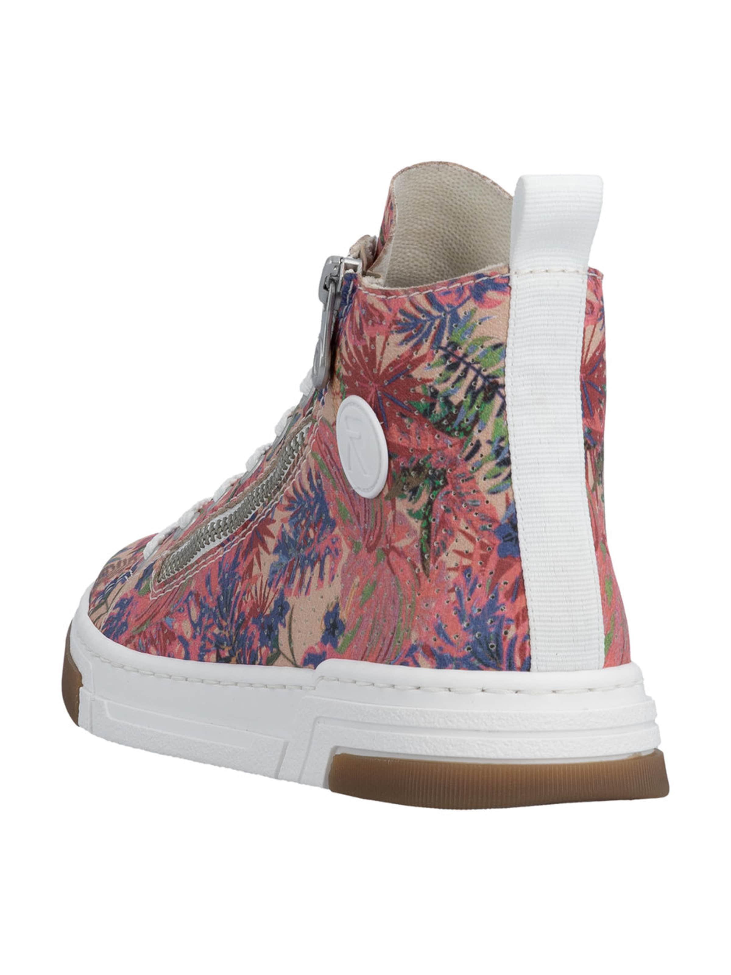 Rieker Sneaker high i pink