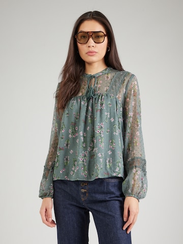 ONLY Blouse 'ONLTessa Eliza' in Groen: voorkant