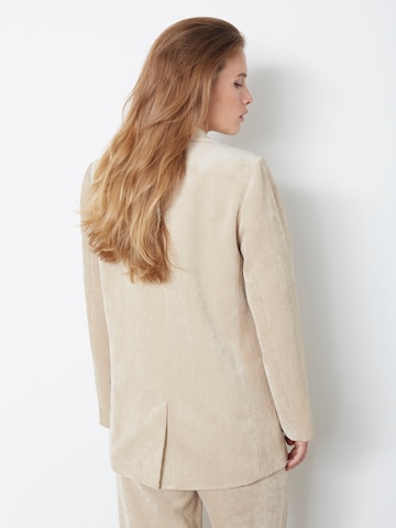 Blazer 'Daisy' co'couture en beige