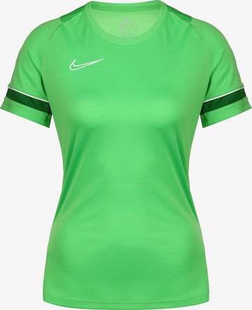 NIKE Funktionsshirt 'Academy 21' in Grün: predná strana