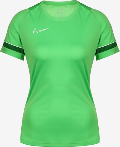 NIKE T-shirt fonctionnel 'Academy 21' en citron vert / noir / blanc, Vue avec produit