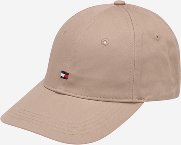 TOMMY HILFIGER Cap in Brown: front