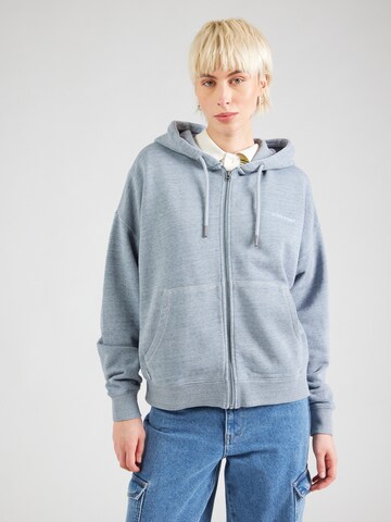 Veste de survêtement 'Essential' Superdry en bleu : devant