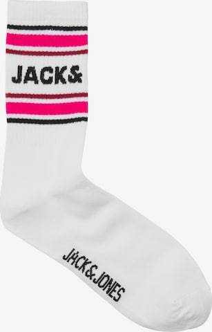 JACK & JONES Ponožky 'GAVIN' – bílá