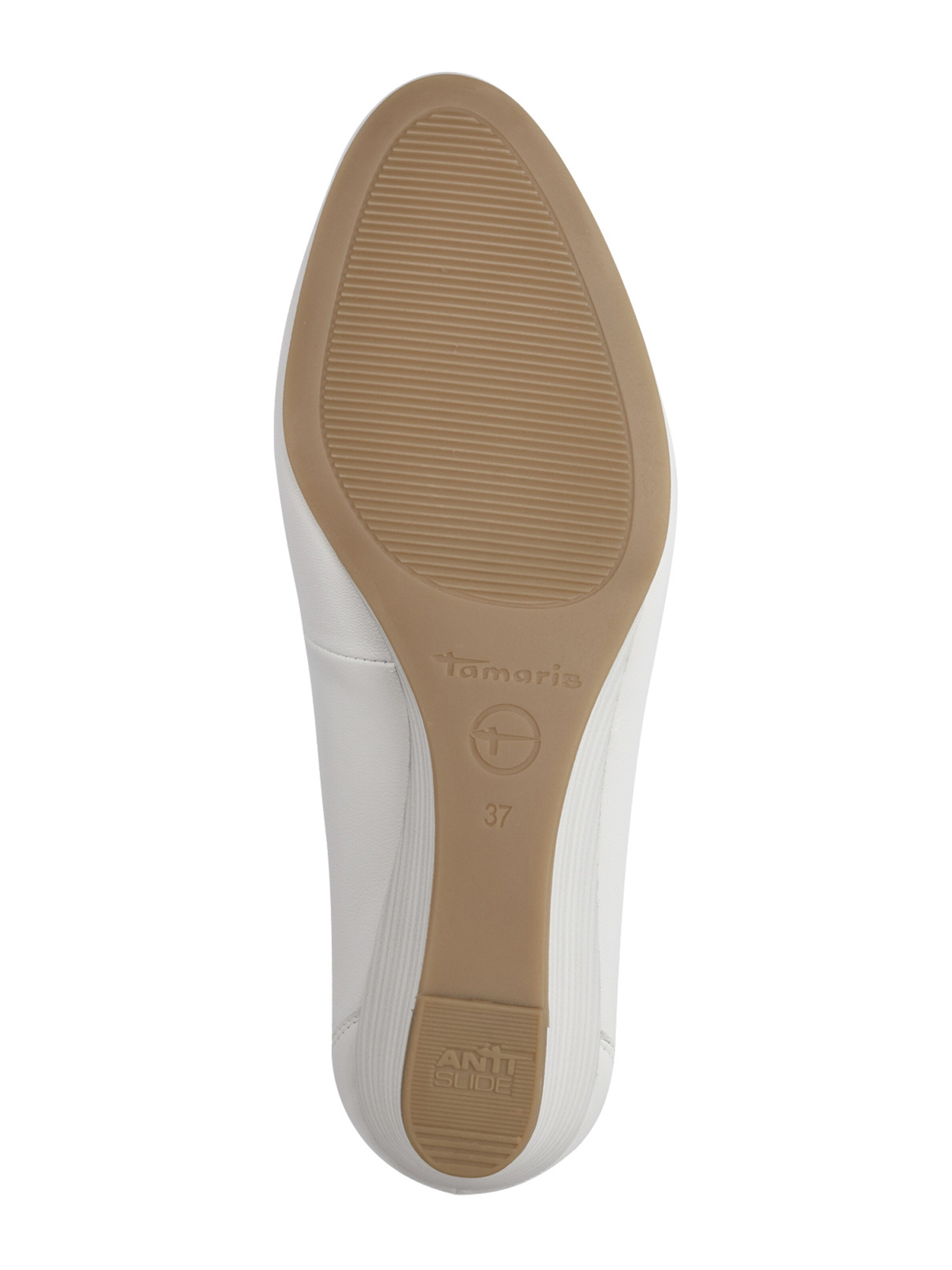 balts Tamaris Augstpapēžu kurpes