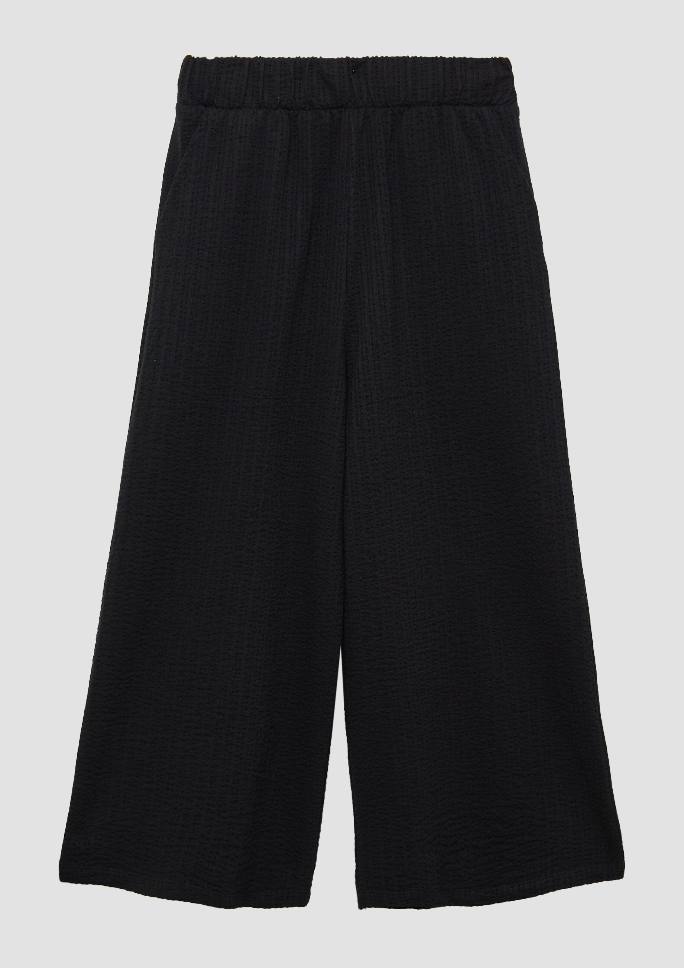 s.Oliver Wide leg Pants in Black: front