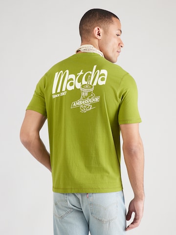 NAPAPIJRI Тениска 'S-SOL' в зелено: отпред