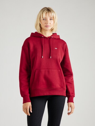 GANT Sweatshirt in Rood: voorkant